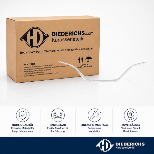 Zier Schutzleiste KÜHlergitter Diederichs 4446042 FÜR Renault-image