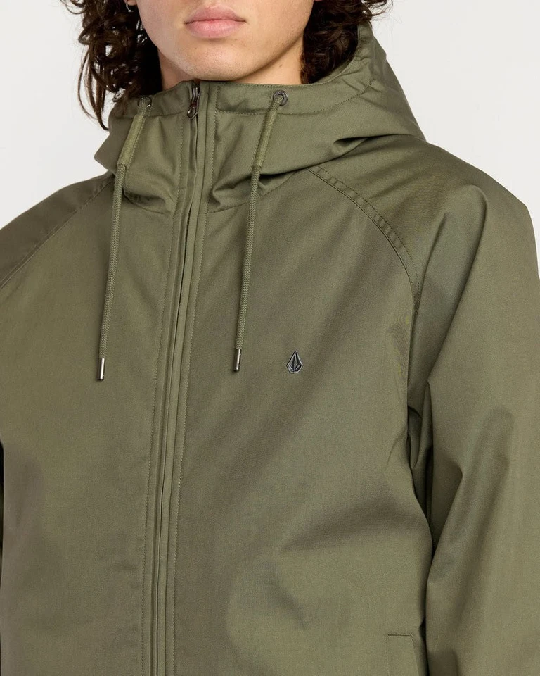 Volcom Hernan 10K Herren Winterjacke Moss (grün) - Bild 3 von 4