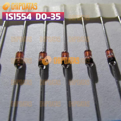 10PCS New Original TOSHIBA 1S1554 DO-35 Hide Speed Switching Diode