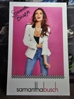 Samantha Busch Signed Hero Card Kyle Busch Wife Autograph