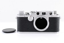 Rare Flat Dial Near MINT Leica IIIF Rangefinder Camera S/N544xxx From JAPAN