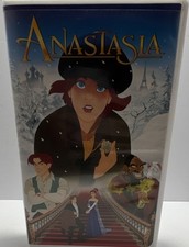 20th Century Fox Anastasia VHS 1997 NTSC English Rated G Clamshell Case