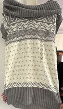 Yessica Damen Fair Isle Rollkragen Feinstrick...