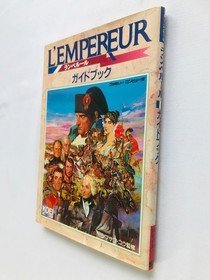 L'Empereur Guide Book Strategy First Edition FC NES with Postcard, Flyer