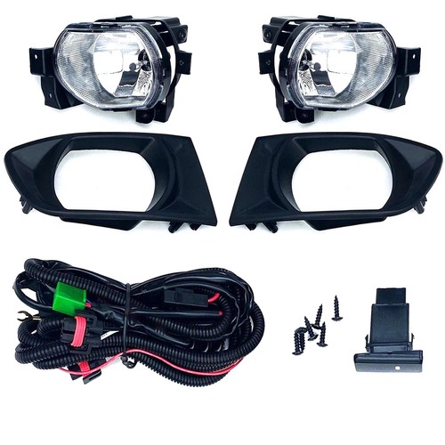 Bumper Fog Light Kit For Kia Rio RS 2002 2003 2004 2005 2006 w/Wiring Switch - Picture 5 of 15