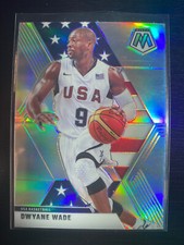 2019-20 MOSAIC DWAYNE WADE SILVER PRIZM USA #259 