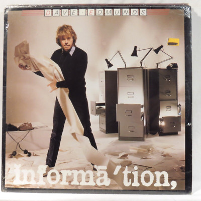 DAVE EDMUNDS    Information   1983 1st German issue LP  SEALED