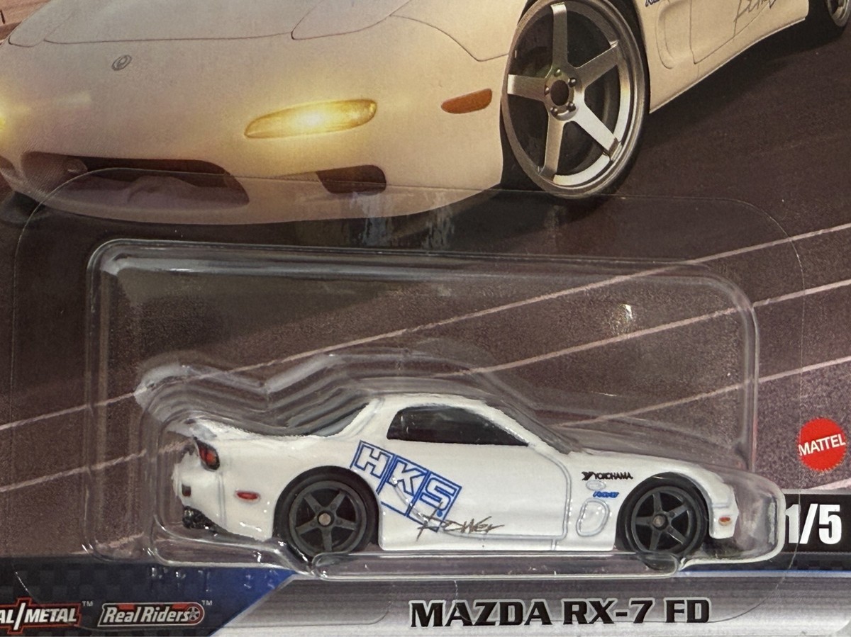 ミニカー Hotwheels FAST& FURIOUS MAZDA RX-7 Amazon.com: Hot Wheels Fast & Furious '95 Mazda RX 7 2/6