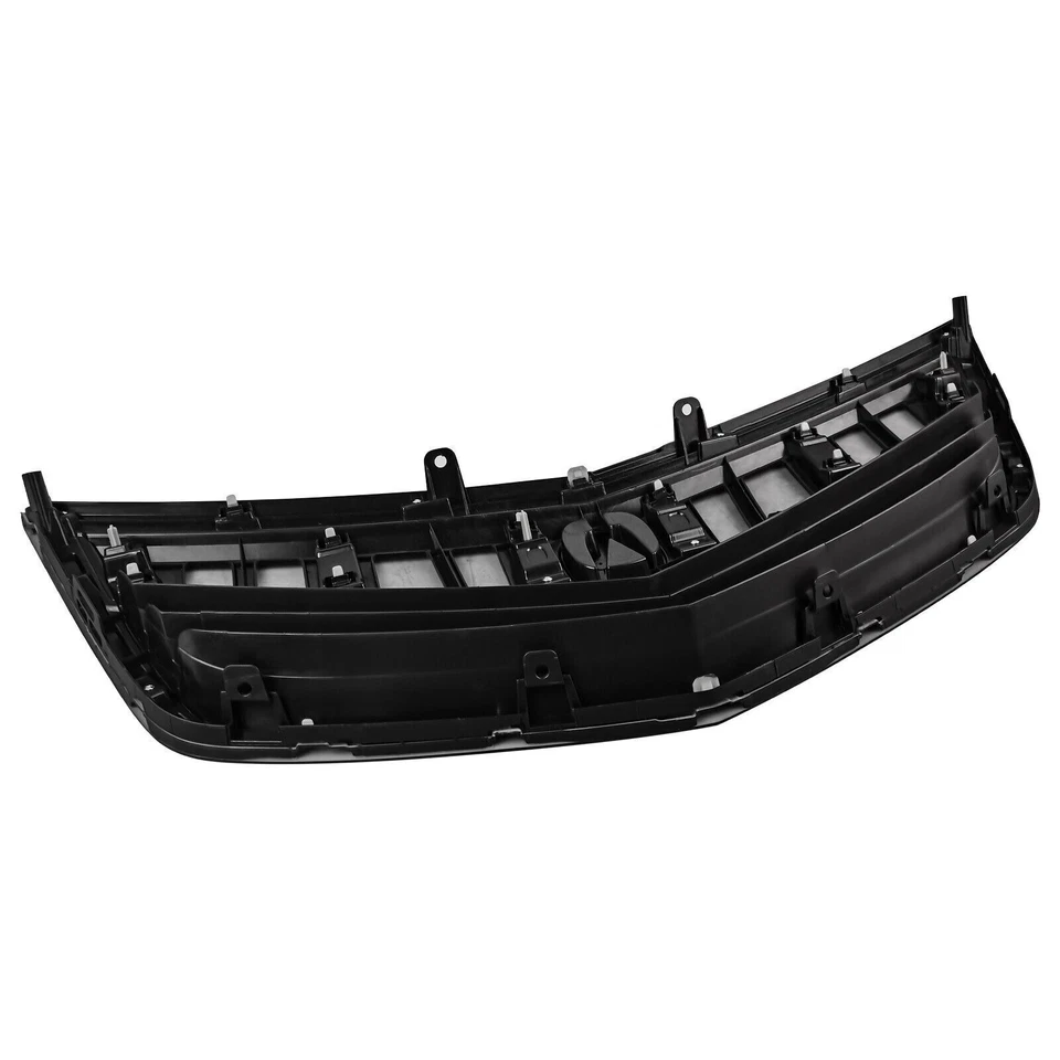 Parachoques delantero para Acura TSX 2011 2012 13 2014 rejilla de malla superior parrilla negra mate Foto 4 de 4