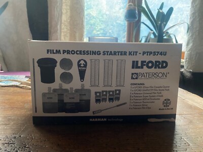 Film Processing Starter Kit-PTP574U-Ilford & Paterson-Neuf-Développement photo 