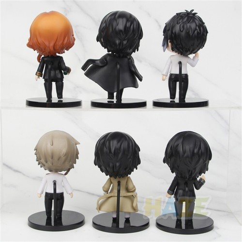 BUNGO STRAY DOGS Dazai Osamu Nakahara Chuuya Figure Changeable Face PVC