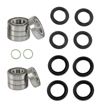 Both Front And Rear Wheel Bearing Seals Kits 05-13 For Yamaha - Foto 5