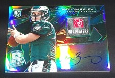 (#4/5) Rc NFL Players Logo Jersey Matt Barkley Auto 2013 Rookie Signed Autograph