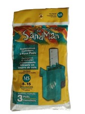 Cartuchos de repuesto Wardley The Sandman MS 3 almohadillas de filtro de hilo dental