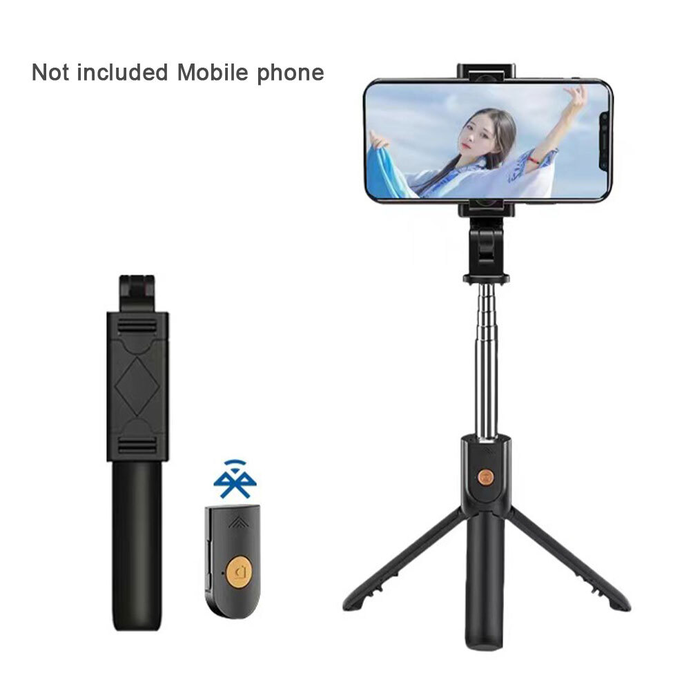 Portable Bluetooth-compatible 4.0 Selfie Stick Remote Control Foldable ...