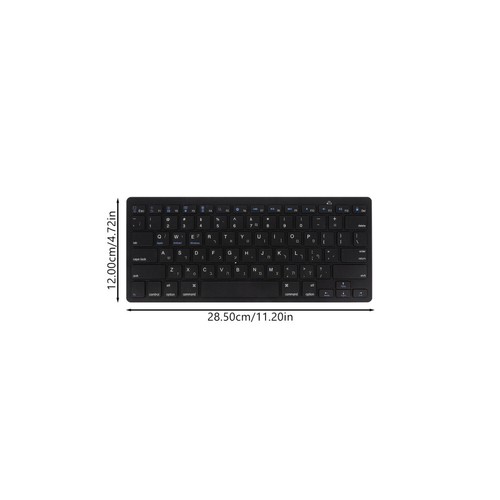 Keyboard Hebrew Computer Keyboard Computer Electronic Keyboard - Picture 7 of 12