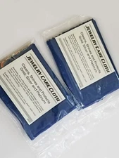 Jewelry Care Cloth Cleans, Shines, And Protects  Free Shipping