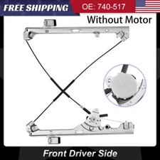 Front Driver Left Manual Window Regulator For Chevy Silverado GMC Sierra 1500