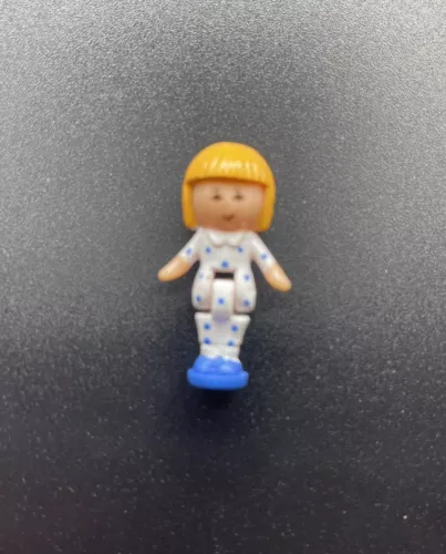 Polly Pocket 1990 Bluebird Pyjama Party Dressing Table Midge Figure