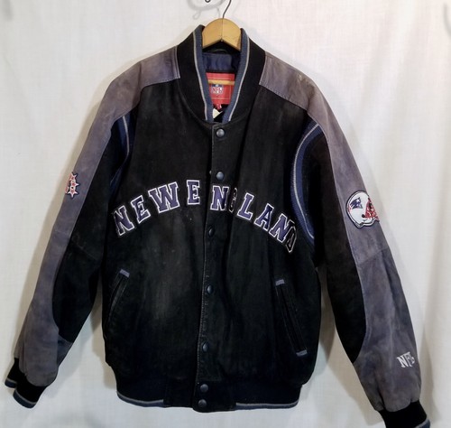 New England Patriots Mens Suede Jacket 