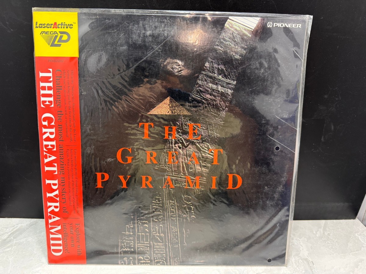 the great pyramid メガLD レーザーアクティブ PIONEER Laser Active MEGA LD - THE GREAT PYRAMID NEW Rare