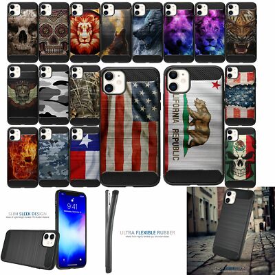 Case For [iPhone 11 Pro (5.8'')][Flex TPU Fiber SET1] Slim Flexible Shock Cover