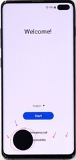 Samsung Galaxy S10+ SM-G975U 512 GB ceramica nero sbloccato punto/linea molto buono