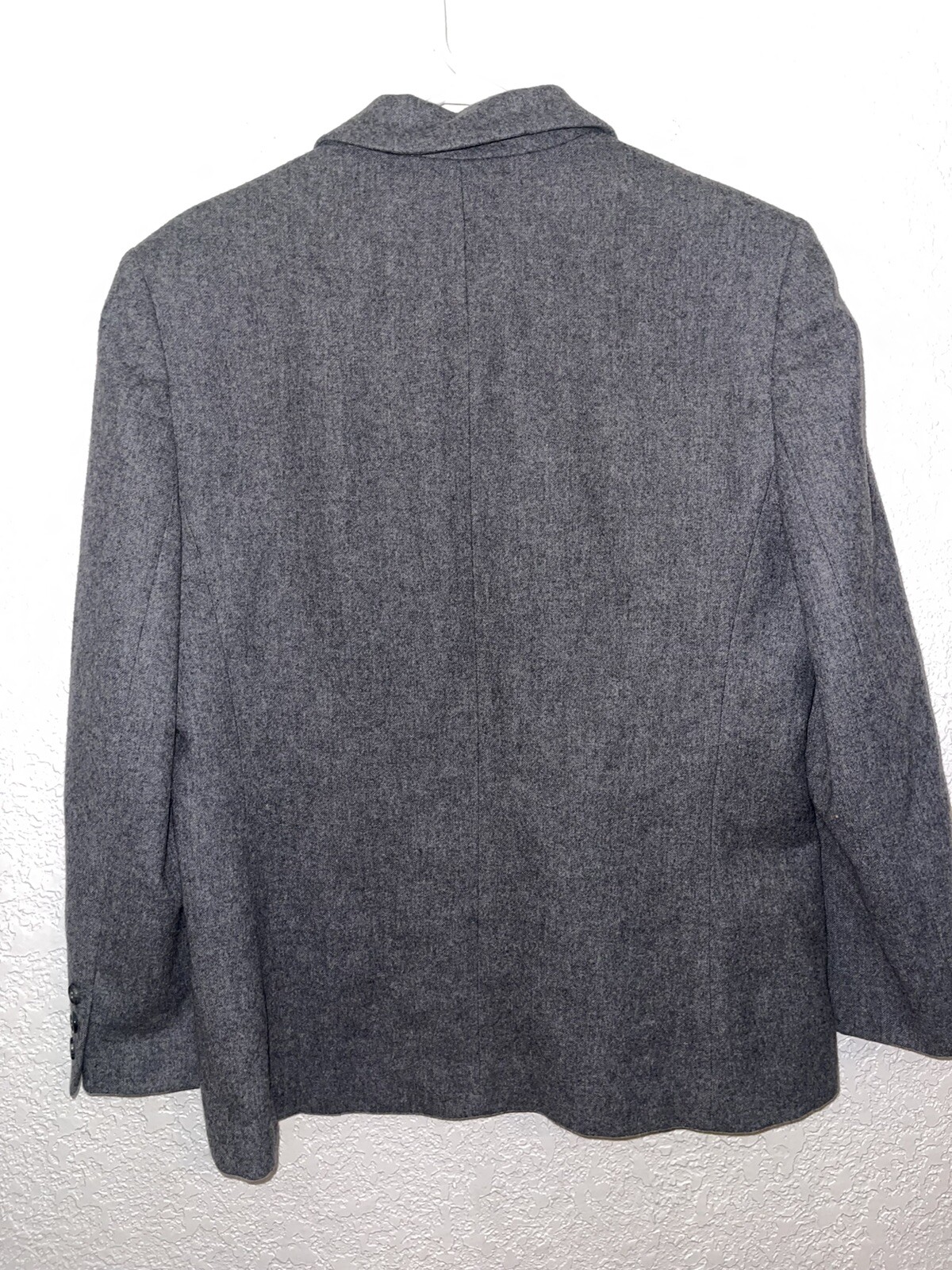 Pendleton Virgin Wool Blazer Vintage EUC GRAY Cla… - image 4