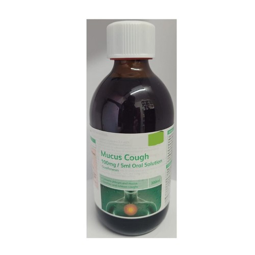 Syrup For Mucus Cough 300ml Key Ingredient Guaifenesin eBay