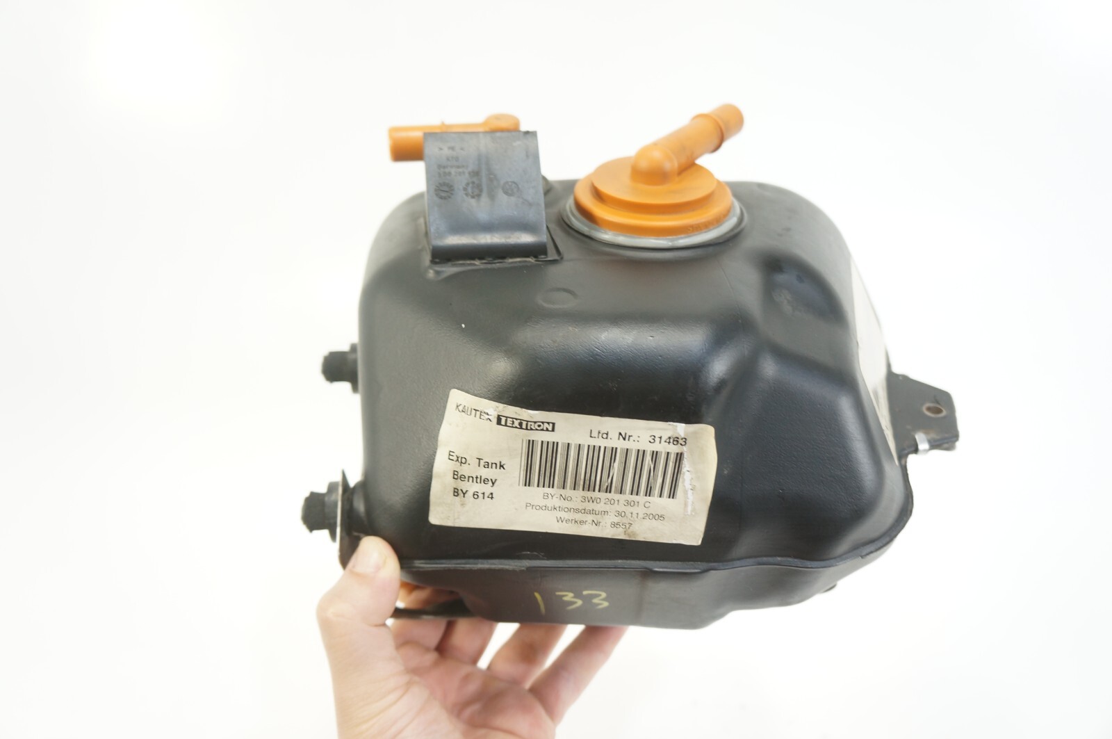 Oem 03-2012 Bentley Continental GT Flying Spur Fuel Expansion Reservoir Tank