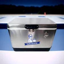 Yakimoto 54Qt Stainless steel Large Hard Ice Chest,Insulation,Nice to Men's Gift