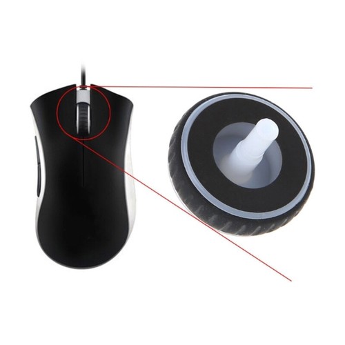 Mouse Scroll Wheel Pulley for Deathadder 2013 6400dpi Edition Mouse Plastic - Picture 7 of 8
