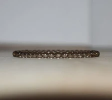 Natural Smoky Quartz Stone Bracelet 4mm Healing Crystal Stretch Bracelet Gift