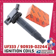1x Ignition Coil For Toyota Rav4 Camry For Lexus 2.4L L4 2005-2010 UF333 UF494