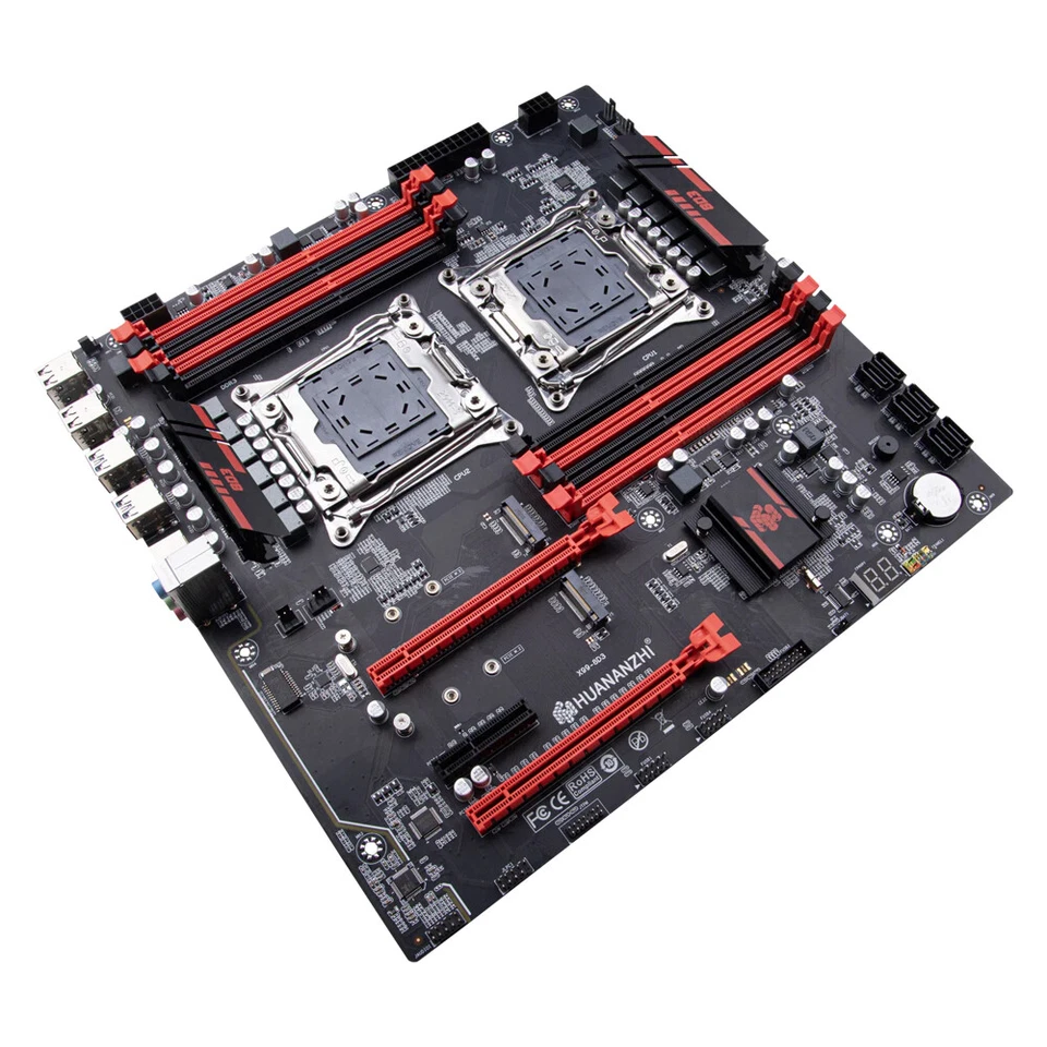 X99-8D3 Intel LGA2011-3 DDR3 Motherboard Support Windows7/10/11 - Image 3 of 4