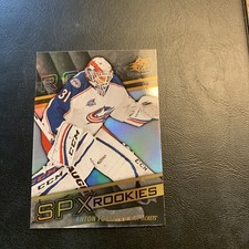 BFF 2014/15 SPX rookies￼ #104 Anton Forsberg Columbus blue jackets