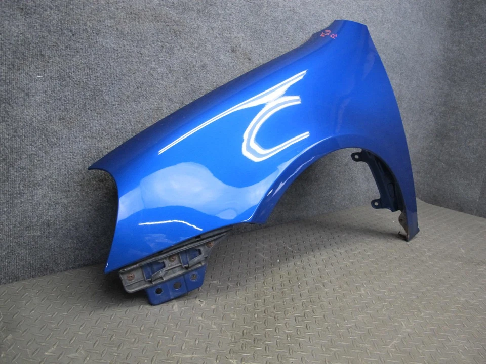 06-09 VW GOLF MK5 R32 GTI RABBIT FRONT LEFT FENDER SHELL PANEL DEEPBLUE OEM - Image 3 of 4