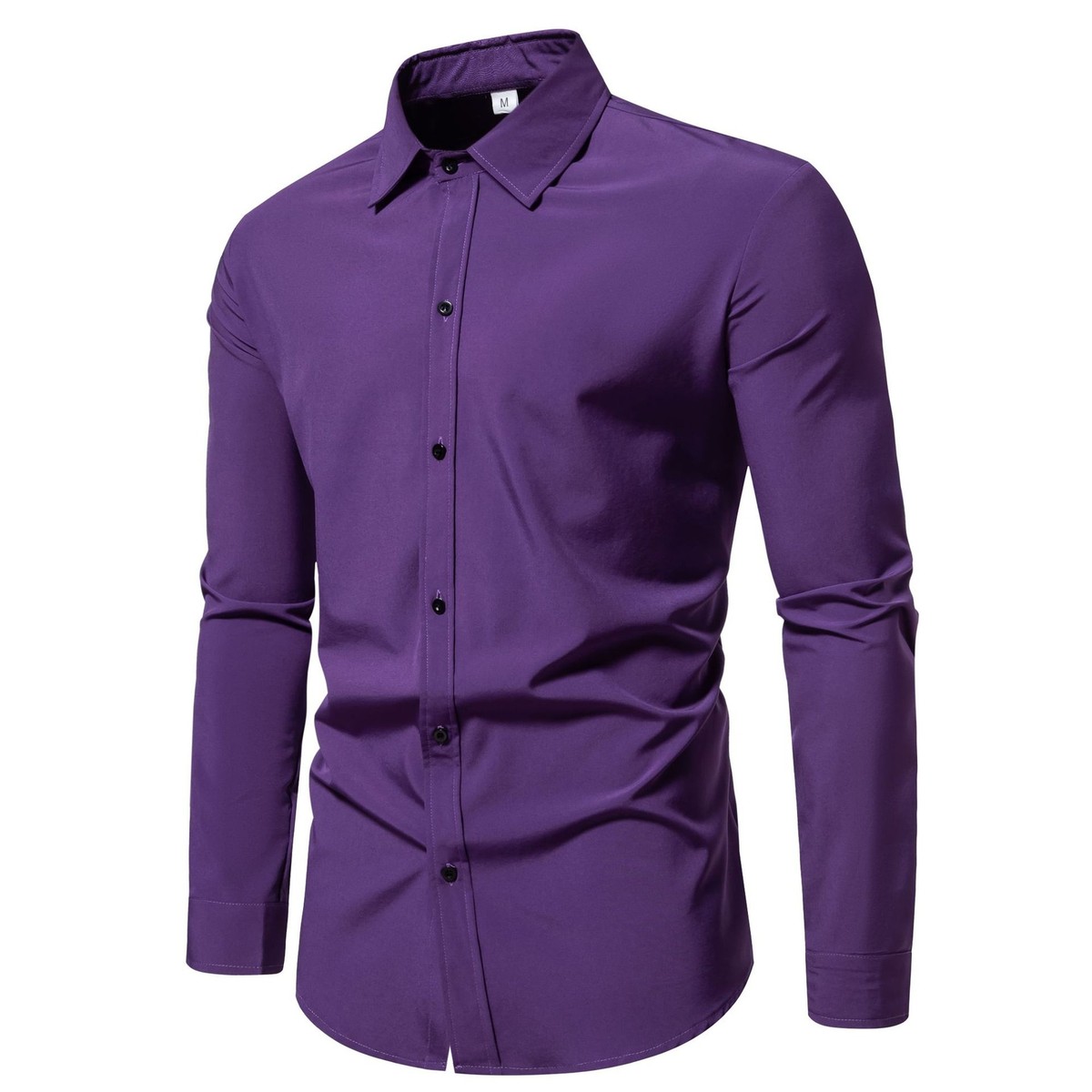 New Men's Long Sleeves Dress Shirts Relaxed Button Casual Shirts Tops 10 Colors | eBay New Men's Long Sleeves Dress Shirts Relaxed Button Casual Shirts Tops 10 Colors | eBay