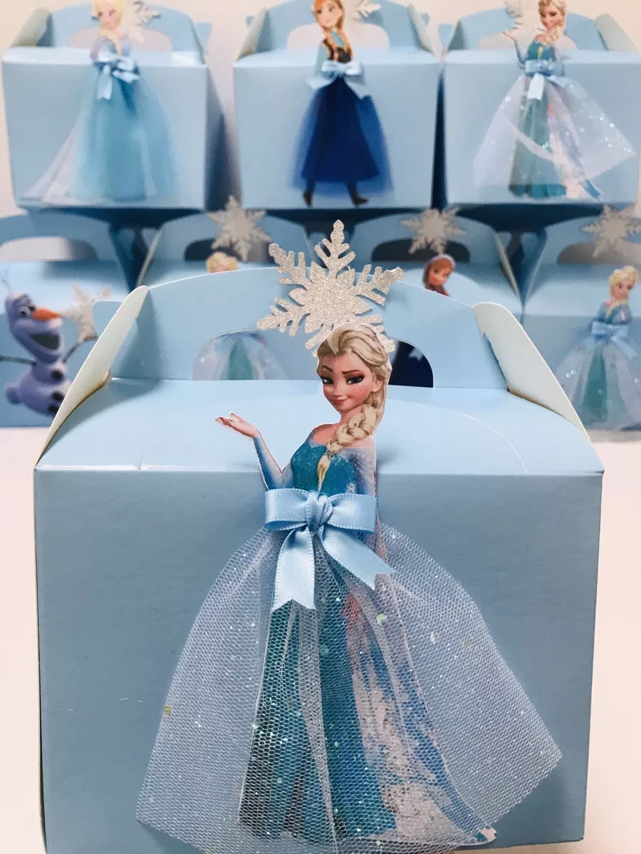 Frozen Favor Boxes/frozen Treat Box/frozen Birthday Party/frozen Party  Supplies 