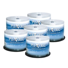 300 PC PlexDisc 16X 4.7 GB DVD-R Water Resistant White Inkjet Printable 632-C14