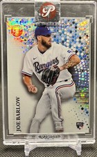 2022 Topps Pristine JOE BARLOW Encased Rookie Refractor! - Texas Rangers (RC)