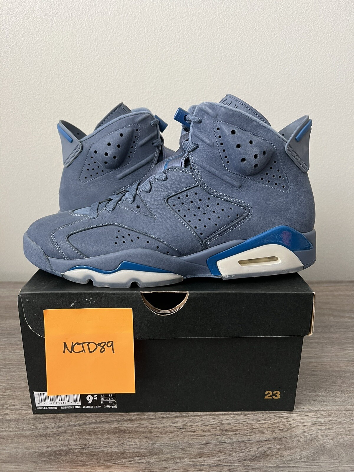 diffused blue 6s shirt