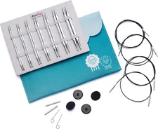 KnitPro Nova Cubics Deluxe Interchangeable Needle Set 5" (13cm)