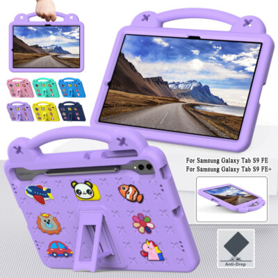 Kinder EVA Griff Cover für Samsung Galaxy Tab S9 FE/S9 FE+ Tablet Schutzhülle