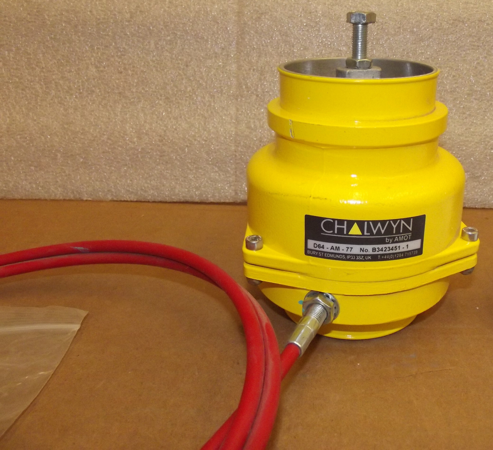 Chalwyn Engine Air Shut Off Valve w/ 2M cable "T" Handle Kit D64AM77