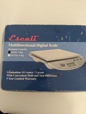 Escali Multifuntional 6.6Lb Digital Scale EXUC