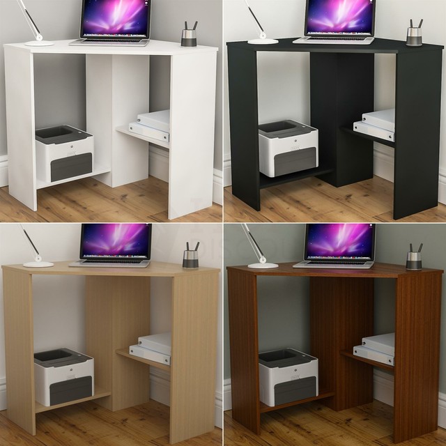 1 Pottery Barn Bedford Office Lw Corner Desk Hutch End Shelf