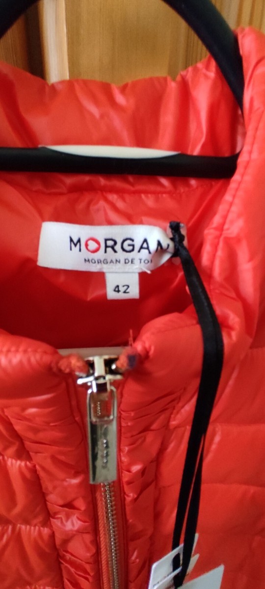 Neu Morgan Damen Daunenjacke S 42 fällt klein aus) rot 90