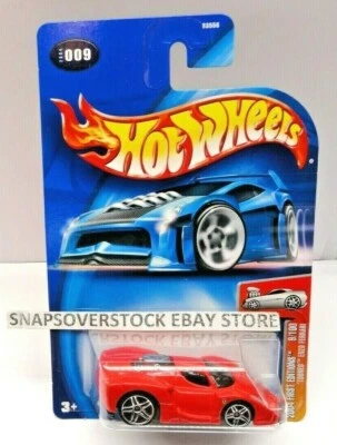 2004 HOT WHEELS ENZO FERRARI TOONED, FIRST EDITIONS, HW #9, EX COND & VHTF - Image 1 of 4