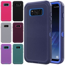 Case For Samsung Galaxy S8+/S8/S8 Plus Hard Heavy Duty Shockproof Phone Cover